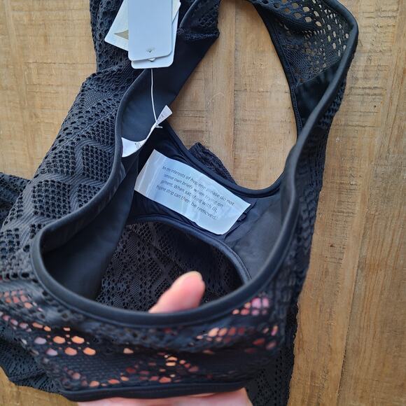 FREYA SUNDANCE Womens Black Underwire Padded TANKINI TOP Bikini Bottom 30DD / L - Picture 13 of 13